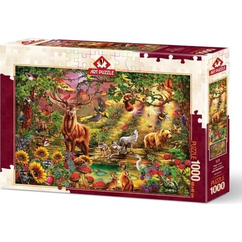 Art Puzzle Magical Forest 1000 Piece Jigsaw Puzzle