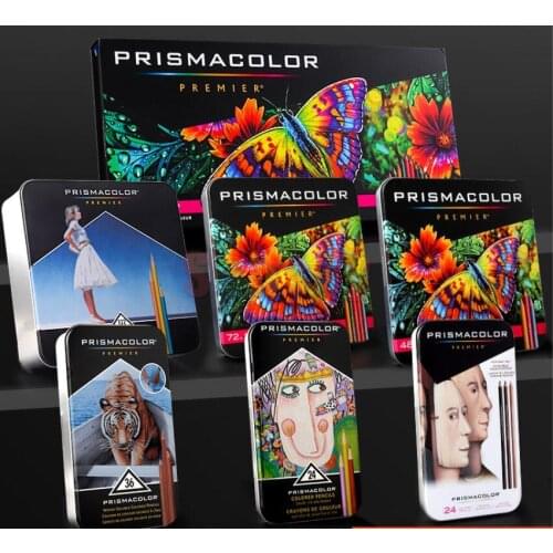 Sanford prismacolor drawing pencil oily pencil 12 24 36 48 72 150 color lapis de cor artist sanford prismacolor art color pencil
