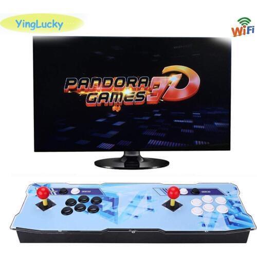 Pandora 3D 4018 Arcade Box in 1 function save zero delay 8 Buttons Joystick controller PCB 160 pieces 3D games retro Arcade cons