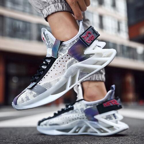 Summer Fashion White Air Cushion Sneakers Mens Breathable Casual Shoes Air Designer Boune Sneakers Men’s Zapatillas Hombre 2020