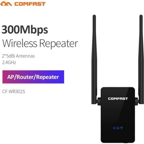 Comfast WR302S Wireless WIFI Router Repeater 300M 2*5dBi Antenna Wifi Signal Repeater 802.11N/B/G Roteador Wi-fi Range Extender