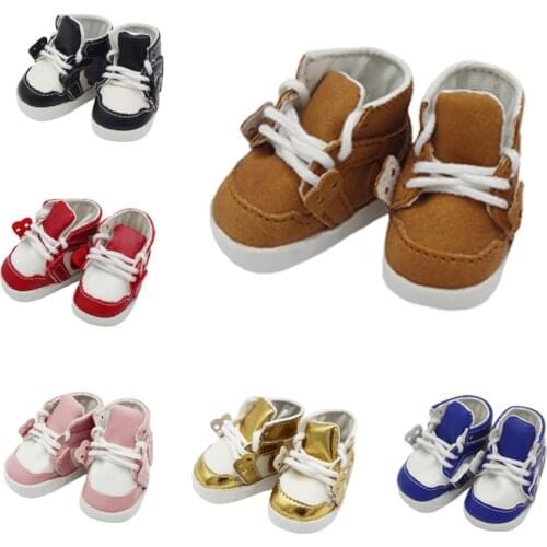 5*2.8cm Fashion Doll Shoes for 14.5 Inch Doll and 20cm Plush EXO Doll Shoes Toy Boots Doll Accessories
