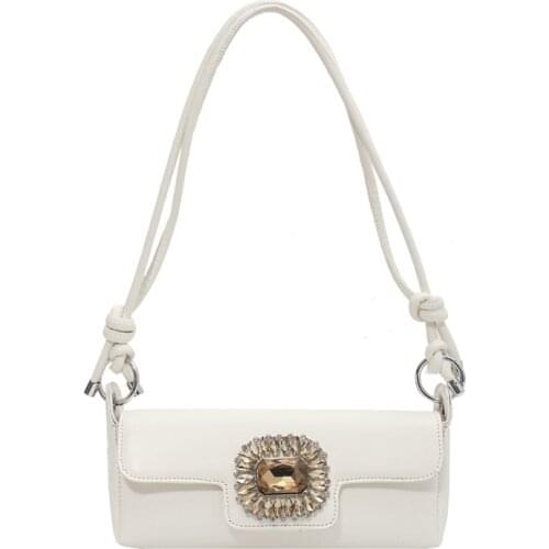 Fashion designer Boutique Shoulder Bags Retro Casual Women Totes Shopping Bag Female Leather white Chain Handbag for Women 2021