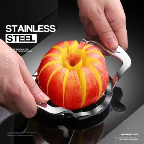 Fruit Cutter Stainless Steel Kitchen Gadget Apple Knife Slicer Cutting Corer Cooking Vegetable Tools Chopper Kitchen Accessories