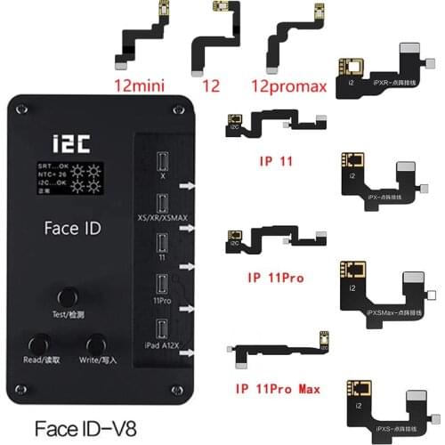 I2c Matrix Detection Iface Programmer Face Id Dot V8 For phone X Xs 11 Pro Max Face Id Not Working Camera Lattice Repair