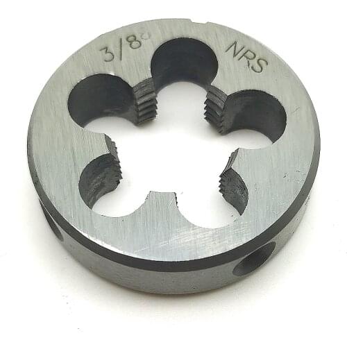 Free shipping of 1PC NPS standard 1/4"-18 pipe threading Dies threading Tools Lathe Model Engineer Thread Maker for water pipe