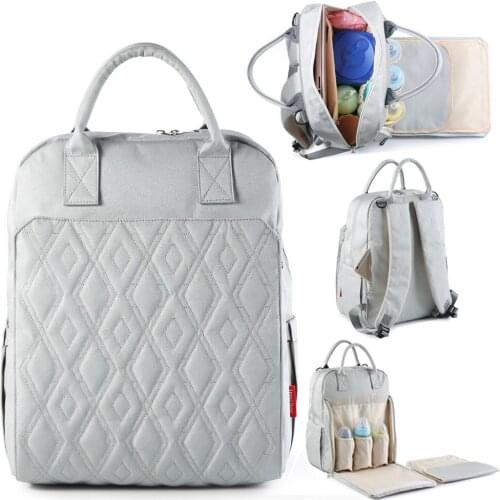 Diaper Bag Backpack Large Capacity Maternity Mommy Nursing Bag Waterproof Baby Travel Backpack Nappy Bags for Baby Care