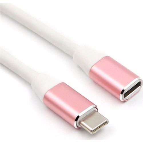USB C Extension Cable Male to Female Type C Extender Cord Thunderbolt 3 Compatible Suitable for Nintendo Switch For MacBook 1M