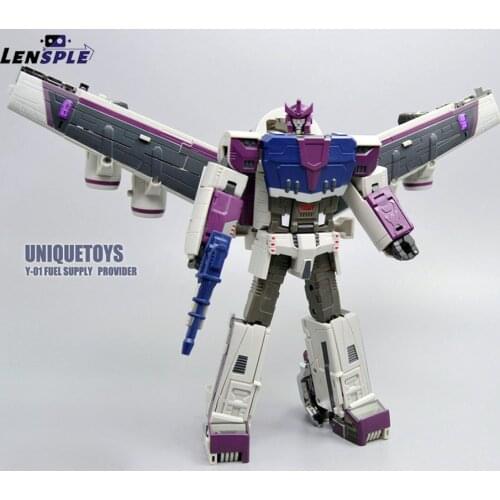 Transformation Unique Toys UT Y-01 Y01 Octane Triple Changers G1 Fuel Supply Provider Action Figure Robot Toys