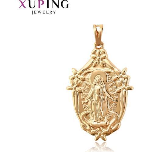 Xuping Temperament Fashion Necklace Pendant for Women Man Jesus Seris Statement Jewelry Christmas Gifts 32280