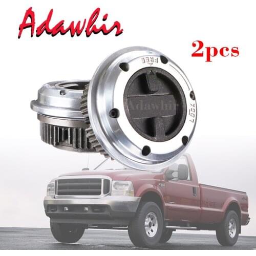 2 Pieces Manual Wheeling Locking Hubs for FORD F250 , F4000 F350 450 CHRYSLER W 250 & W 350 Chevy 1 Ton Pick (K-30) AVM439