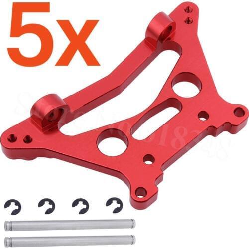 5pcs Aluminum Rear Shock Tower Mount 539081 For RC FS Racing 1/10 Off Road Desert Buggy 53625 Truck Baja Upgrade Parts CNC