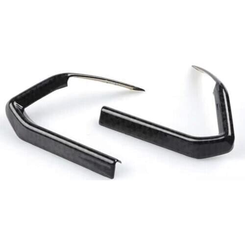 Car Accessories, Carbon Fiber Interior Steering Wheel Button Sequin Decorative Cover, for Mazda 3 6 Cx-4 Cx-5 CX-9