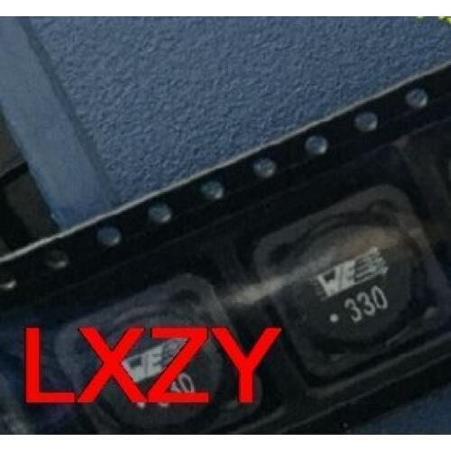 Free Shipping 10PCS/lot 7447709330 WE330 33UH 5.5A 12X12X10MM WE original patch shielding power inductor