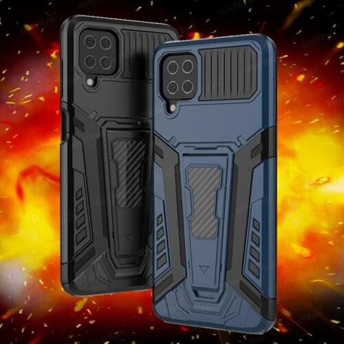 Holder Cover For Samsung Galaxy A12 Nacho Case For Samsung A12 Nacho Capas Kickstand Holder Cover For Samsung A12 Nacho Fundas