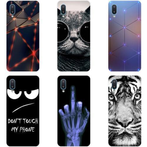 For Samsung Galaxy A02 Case Soft Painted For Samsung A02 A 02 TPU Silicone Casing Back Cover