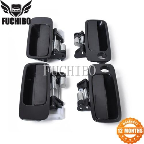 FUCHIBO Black Exterior Door Handle For 1997-2001 Toyota Camry all model