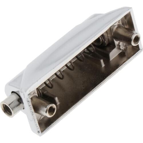 Long Shape Metal Alloy Double End Snare Drum Lugs 50mm Hole Distance 1pc