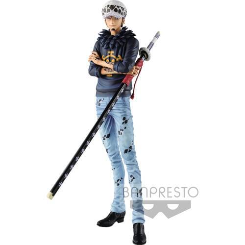 Tronzo 29cm Original Banpresto One Piece Grandista THE GRANDLINE MEN Trafalgar Law PVC Action Figure Anime OP Figural Model Toys