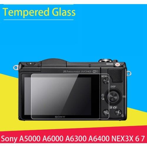 Screen Protector Tempered Glass LCD Film For Sony A6600 A6500 A6400 A6300 A6000 A5100 A5000 NEX 3N 6 7