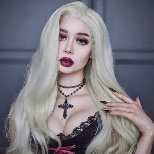 Белые парики Gossamelle China At AliExpress