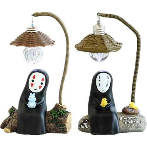 Resin Night Light Faceless Man LED Bedside Table Lamp for Children Kids Bedroom for Kids Adults Bedroom New Year Gift