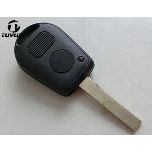 New Remote Key Shell Blank for BMW E38 E39 E36 Z3 2 Buttons Fob Key Case Replacement 2 Track