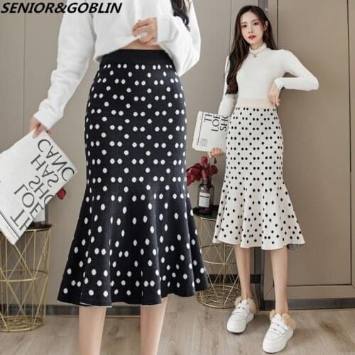 SENIOR&GOBLIN Knitted Pencil Skirts