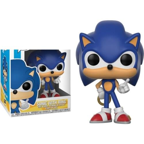 Super Sonic Hedgehog Super Sonic 283# Vinyl Action Figure Collection Model Toys for Children Birthday gift