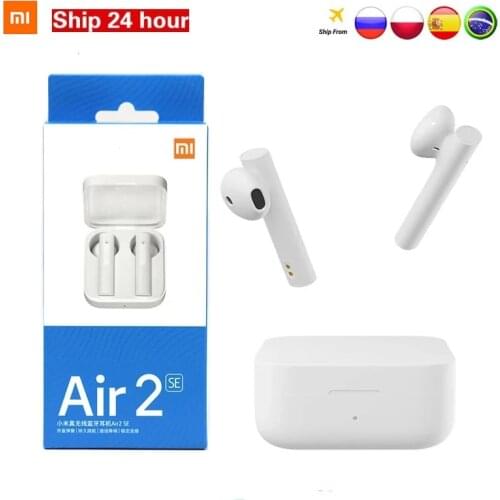 Original Xiaomi Air 2 SE TWS Wireless Bluetooth 5.0 Headset AirDots 2SE Bass Earbuds Air Pro 2 SE 20 Hours Battery Touch Control
