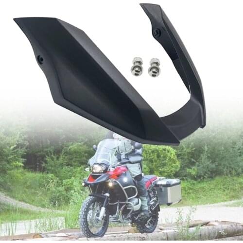 For BMW R1200GS R 1200 GS 1200GS 2008 2009 2010 2011 2012 Motorcycle Front Beak Fairing Extension Wheel Extender Cover Black