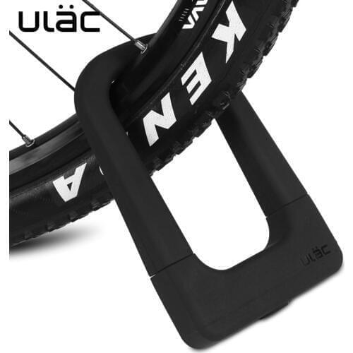 ULAC Anti-theft Bicycle Lock U lock With 3 Keys Bike Lock Magnesium Alloy Strong Padlock for MTB Road Bicycle Motorcycle Scooter
