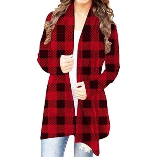Womens Christmas Snowman Open Front Long Sleeve Loose Flowy Hem Cardigan Coat womens jacket coat fashion oversized