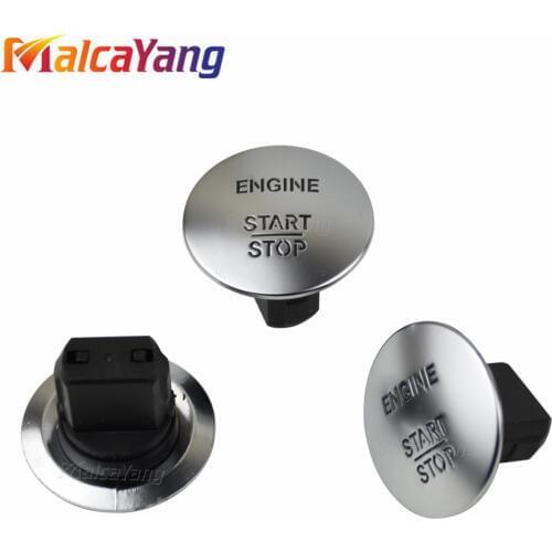 1pc Car Keyless Go Start Stop Push Button Engine Ignition Switch Key 2215450714 For Mercedes Benz W164 W205 Auto Accessories