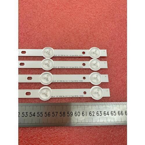 10set=40pcs LED Backlight strip for 32PFL3507 32LM340T 32PHG4900 LE32D1352 LE32H1461 32lm3400 32ls3400 6916L-1030A 1031A