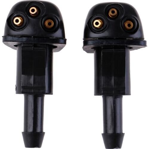 2Pcs Plastic high quality Windshield Wiper Washer Spray Nozzle