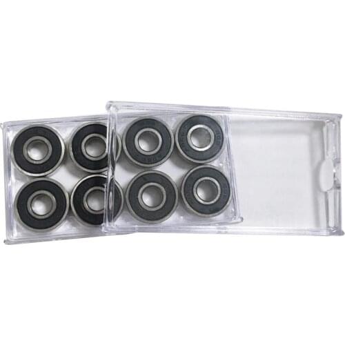 8x 608RS Skateboard Bearing Roller Skates Scooter Spare Ball Bearings