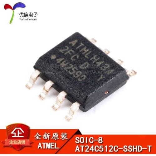 10piece AT24C512C-SSHD-T 2FC D 25C512 SOP8