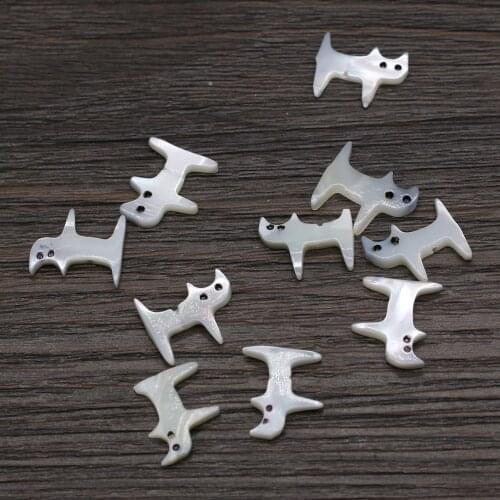 10pcs Natural Shell Animals Bead Cute Animals Shell Loose Bead for Making Jewelry DIY Necklace Bracelet Accessories Theme Party