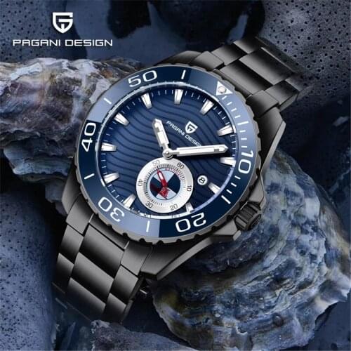 2020 NEW CADISEN Design Brand Luxury Men Watches Japan NH35A Stainless Steel 100M Waterproof Mechanical Business Wristwatch+Box