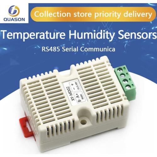 Temperature and Humidity Transmitter RS485 Serial Communica Temperature Sensors Modbus RTU Acquisition Module SHT20