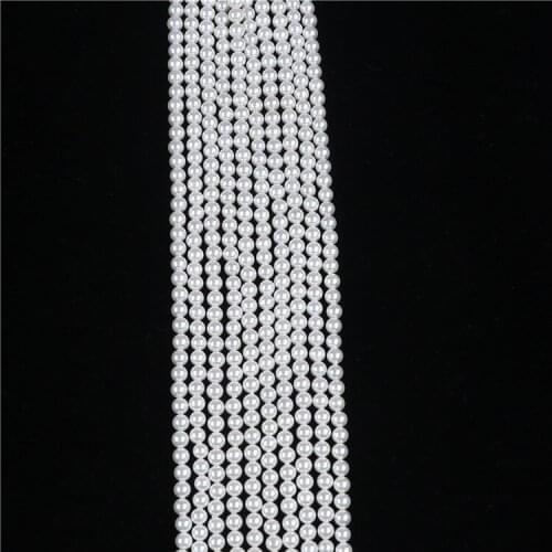 Hot sale natural 4-5mm shell beads for making jewelry