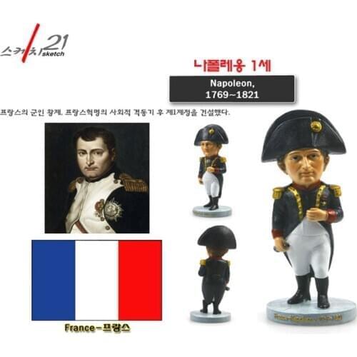 Hand-made Resin Crafts World Celebrities France Napoleon Great Man Figure Home Office Decoration Great Collection