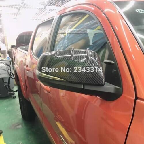Rear View Mirrors Cover Trim Protector Accessories Fit For Toyota Tacoma 2015 2016 2017 2018 2019 2020 Rearview Mirror Molding