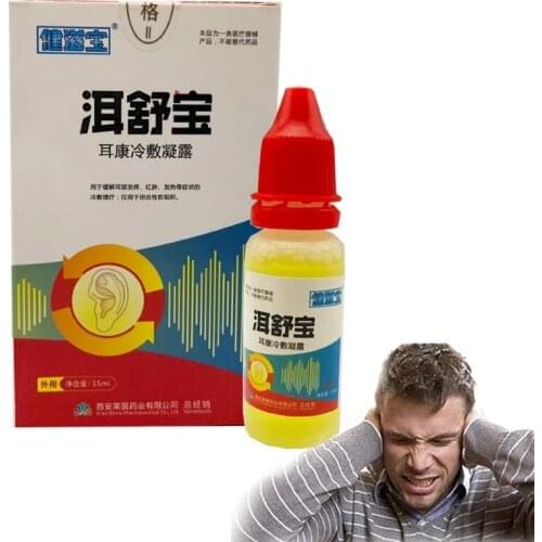 15ML Ershubao Natural Ear Drops Are Used To Relieve Ear Itching Redness Fever And Other Symptoms Of Cold Compress Physiotherapy