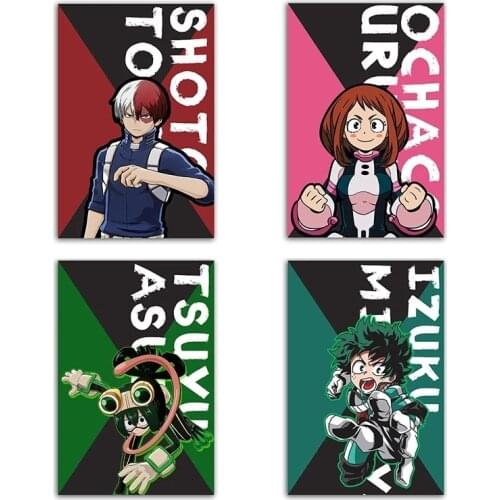 Anime Posters Canvas Painting My Hero Academy Modern Home Decoration Print Wall Art Mural Kids Birthday Gift Room Decoration