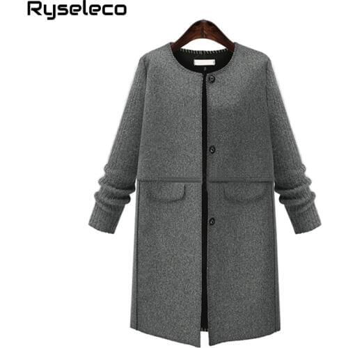 Женские пальто Ryseleco China At AliExpress
