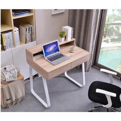The desk... With the table drawer. Household modern assembly desk computer desk