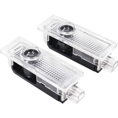 2pcs LED Car Door Laser Logo Projector Ghost Shadow Welcome Light For Jaguar XE 2015-2017 F-TYPE 2013-2019 XEL 2019 Accessories