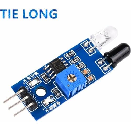 Smart Electronics New for Arduino Diy Smart Car Robot Reflective Photoelectric 3pin IR Infrared Obstacle Avoidance Sensor Module